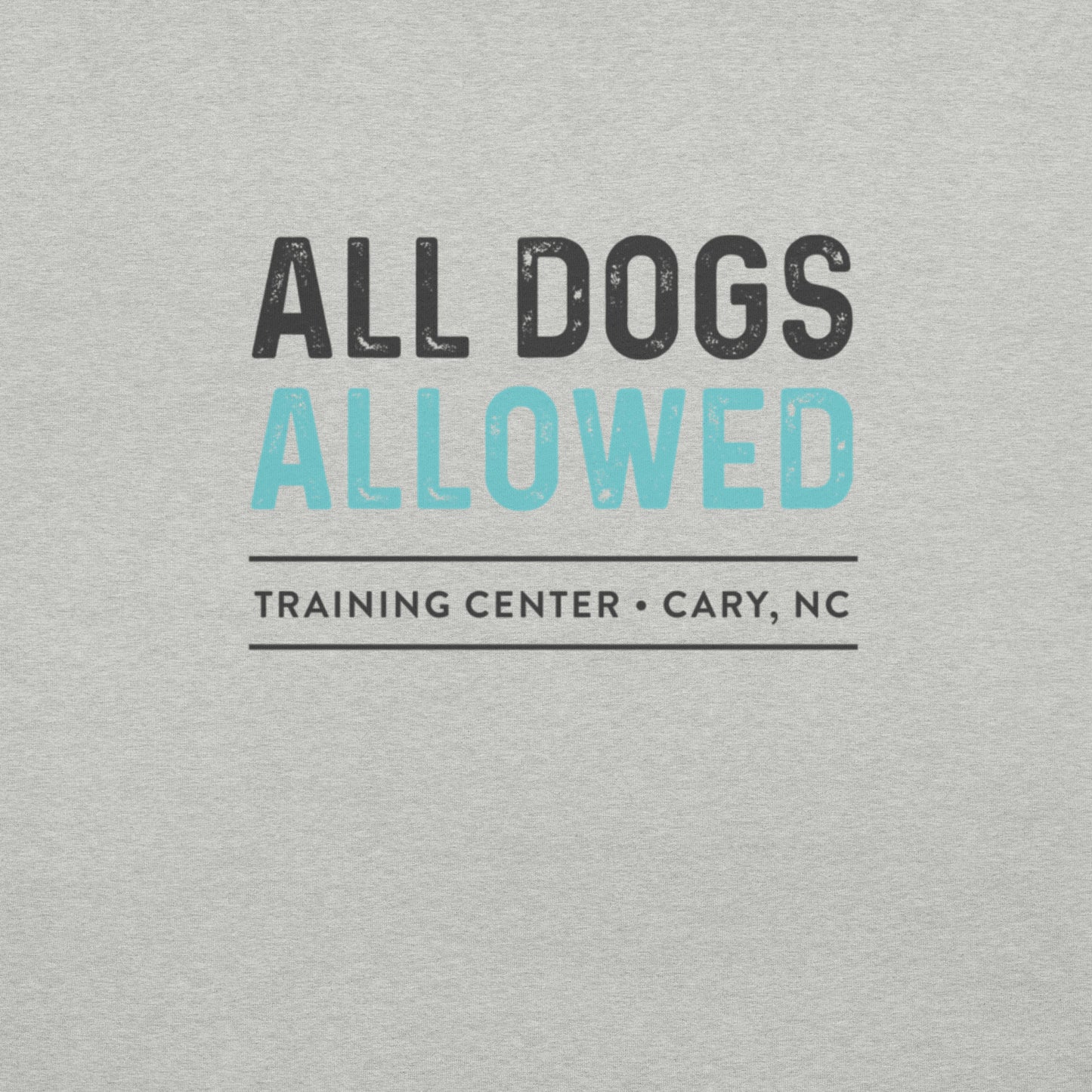 All Dogs Logo Shirt front/back